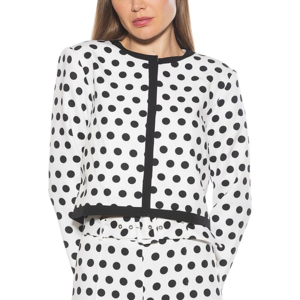 Alexia Admor Womens  Rose Jacket, Black
